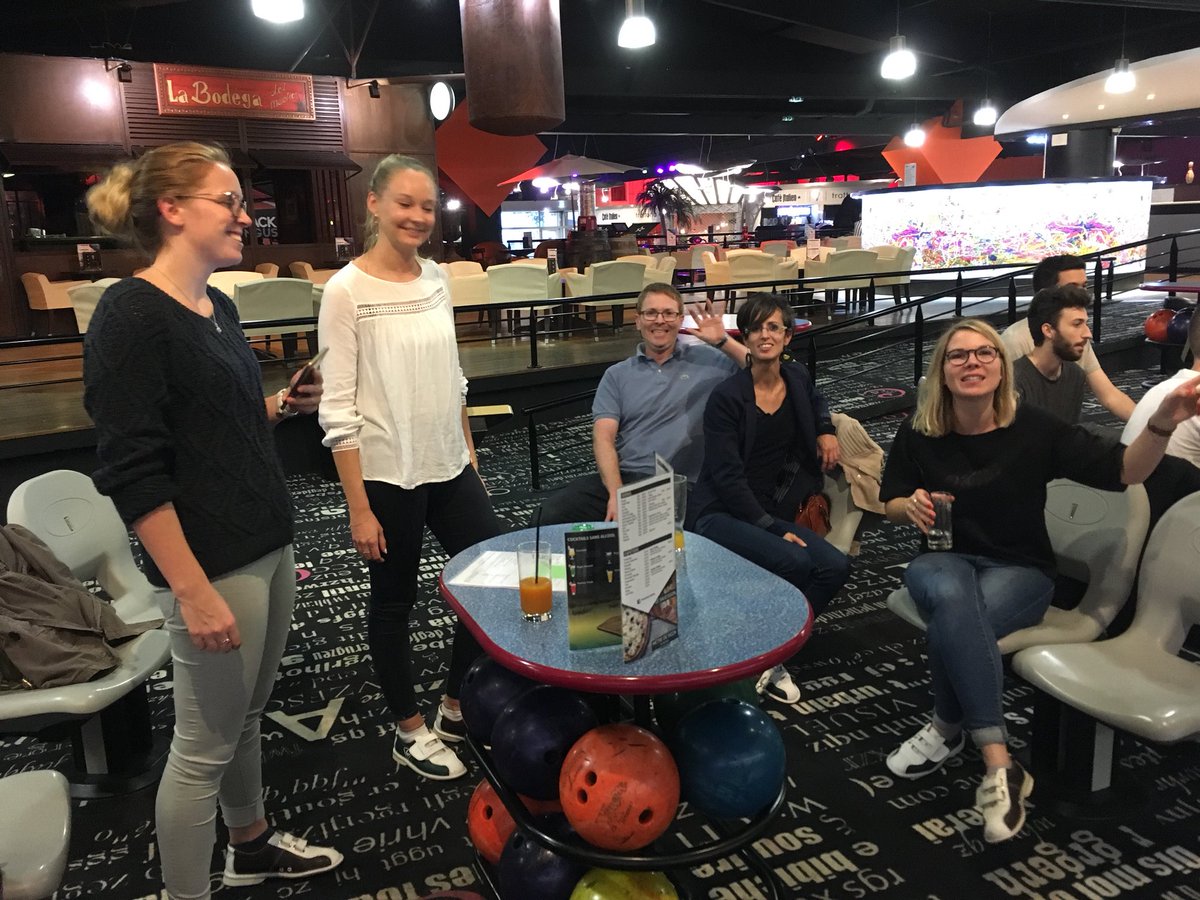 ElodieIMIE's tweet photo. [📢DIRECT] Session Bowling pour nos #ITSTART @EcoleIMIE #Nantes. Let’s have #fun ! 😄 #intégration #formation #weareImie #ProMaisSympa #Cohesion https://t.co/4UqZhCgx1I