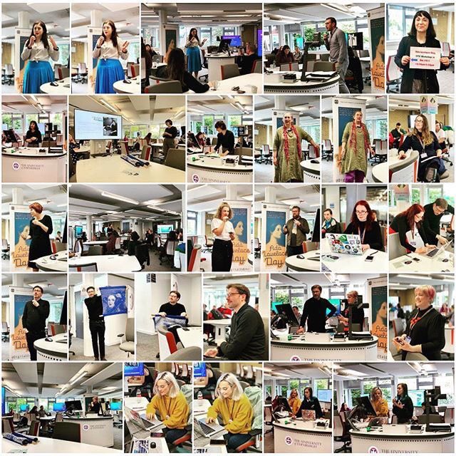 HoneybHighton's tweet image. It was all going on up at @uoeKB on #AdaLovelaceDay #femedtech #womeninSTEM