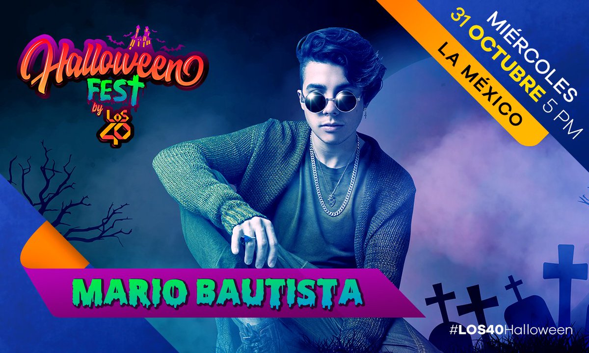 ¡SORPRESA!
<a href="/mariobautista_/">Mario Bautista</a> artista confirmado de #LOS40Halloween 🎃

Tienes que vivir esta fiesta el 31 de octubre en La México! 👻😈 <a href="/los40mx/">LOS40 México®</a> Conoce todos los detalles ➡️ bit.ly/2Ofd1Yk