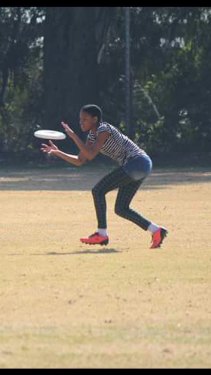 DreamTeamUlti's tweet photo. Introducing Thato Khaka known as Vicky, our brilliant cutter with the safest hands you will find in ultimate, hardly drops a disc. 
She is forever in the right position at the right time.
Thato started playing Ultimate Frisbee 2016. She is a grade 10 pupil at Providence Academy. https://t.co/cvLw37ZBBI
