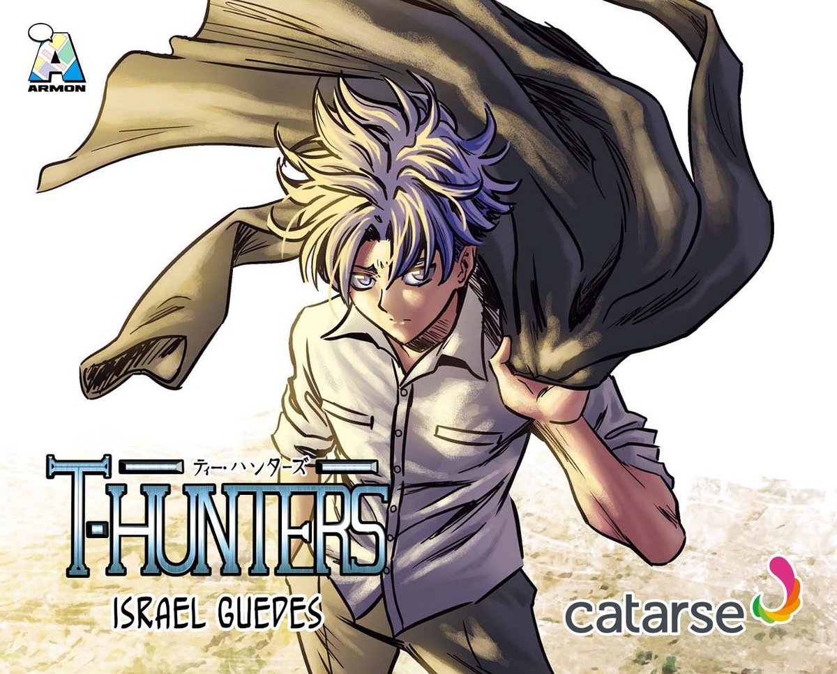 thunters_manga's tweet photo. ESTÁ NO AR a CAMPANHA de T-HUNTERS VOLUME 1 impresso no CATARSE!

https://t.co/Jq9bUmCmLH

Quer ter em mãos um mangá com ação, aventura, drama e muito desenvolvimento de personagens? Ajude a tornar isso realidade!
#Cartase https://t.co/w5UCp0mntq