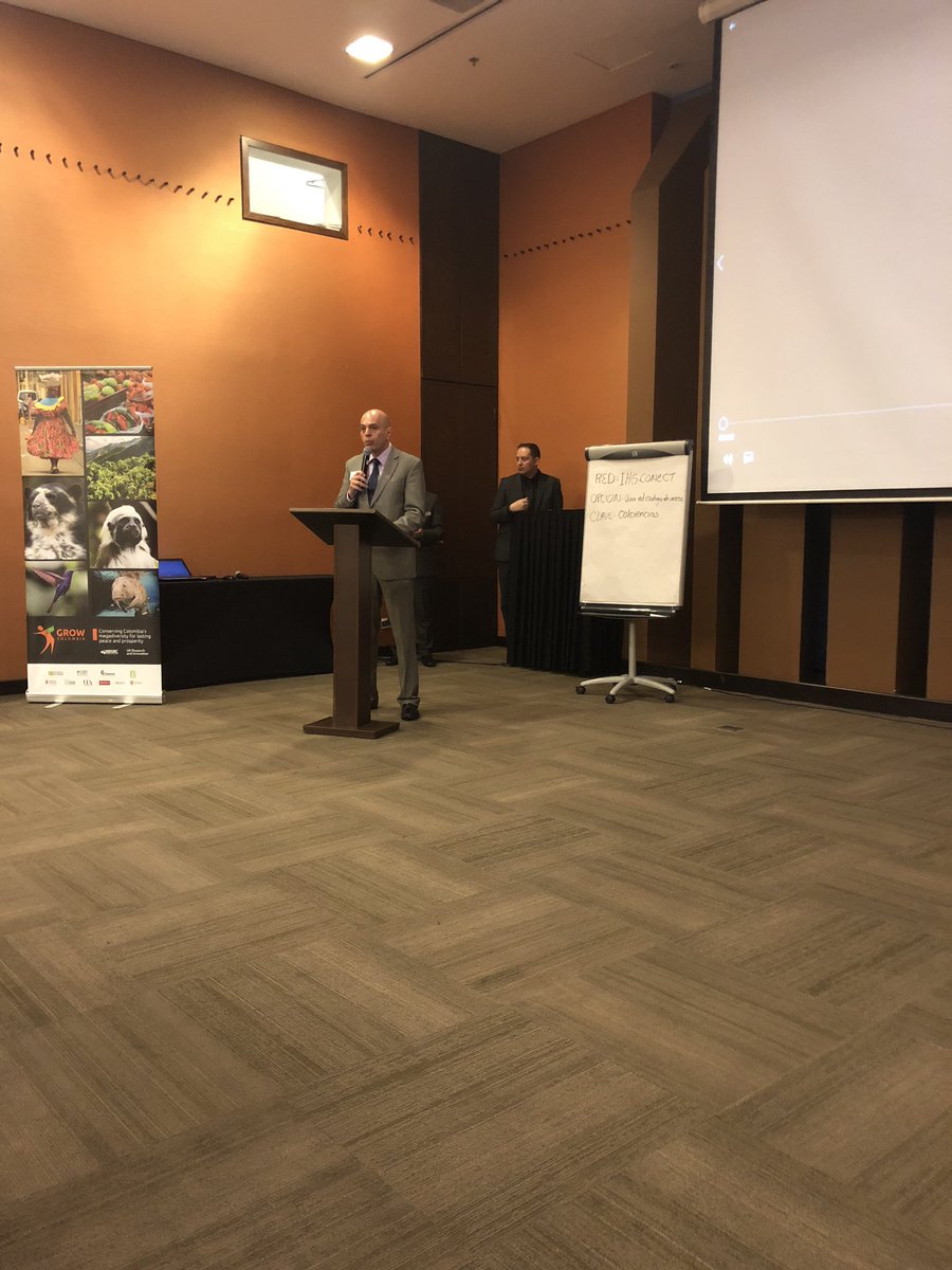 ScienceisGlobal's tweet photo. A great BRIDGE day all about the importance of collaborative partnerships @EarlhamInst @Bridgecol @UKinColombia @C3Biodiversidad @ColombianEmbUK https://t.co/e1PE5Kr3Qp