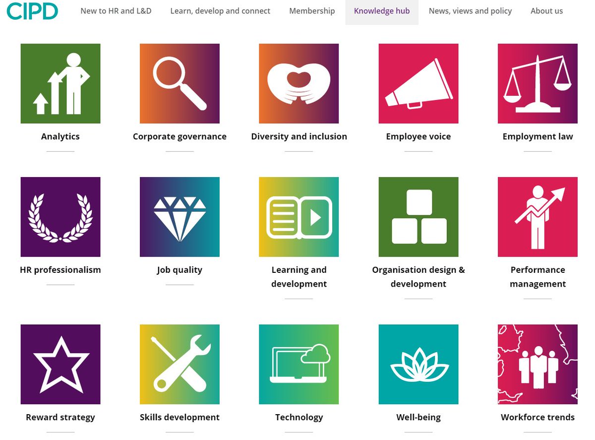 CIPD's tweet photo. Over on the CIPD Knowledge Hub, you'll find access to our reports, podcasts, factsheets and guides all in one convenient place. Great for students, but also for practitioners looking for latest thinking and guidance. Check them out! https://t.co/BvLLRwU6Ze https://t.co/QvewROVNgK