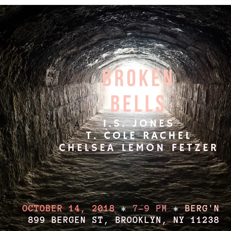 THIS SUNDAY :: 7PM! Broken Bells at <a href="/bergnbk/">bergnbk</a> w/poets <a href="/isjonespoetry/">I.S. Jones 🦌🌑</a> + @tcolerachel + Chelsea Lemon Fetzer. You don't want to miss this: bit.ly/2Pu9txY