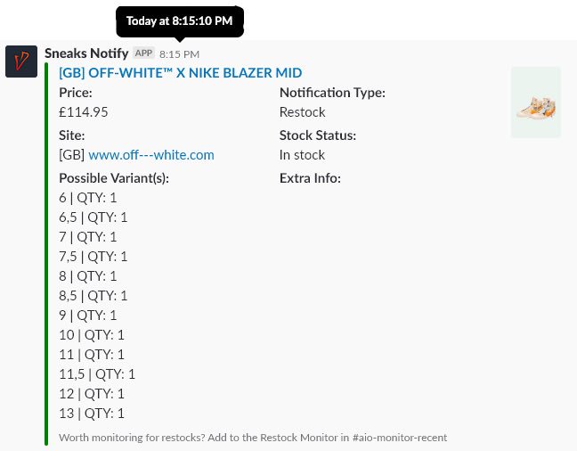 sneaks.notify tweet media