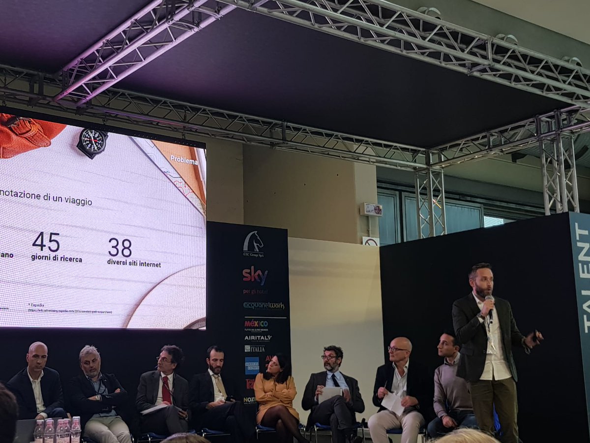 Sergio Serafini, Co-Founder di Tripoow, sul palco del #BeTheNext per presentare il nostro Operatore Turistico Virtuale Intelligente.

 <a href="/startup_turismo/">Startup Turismo</a> <a href="/ttgitalia/">TTG Italia</a> <a href="/ilSerafini/">Sergio Serafini</a> <a href="/salvoamb/">Salvatore Ambrosino</a> <a href="/Digital_Magics/">Digital Magics</a>  <a href="/manageritalia/">Manageritalia</a> #TTG18