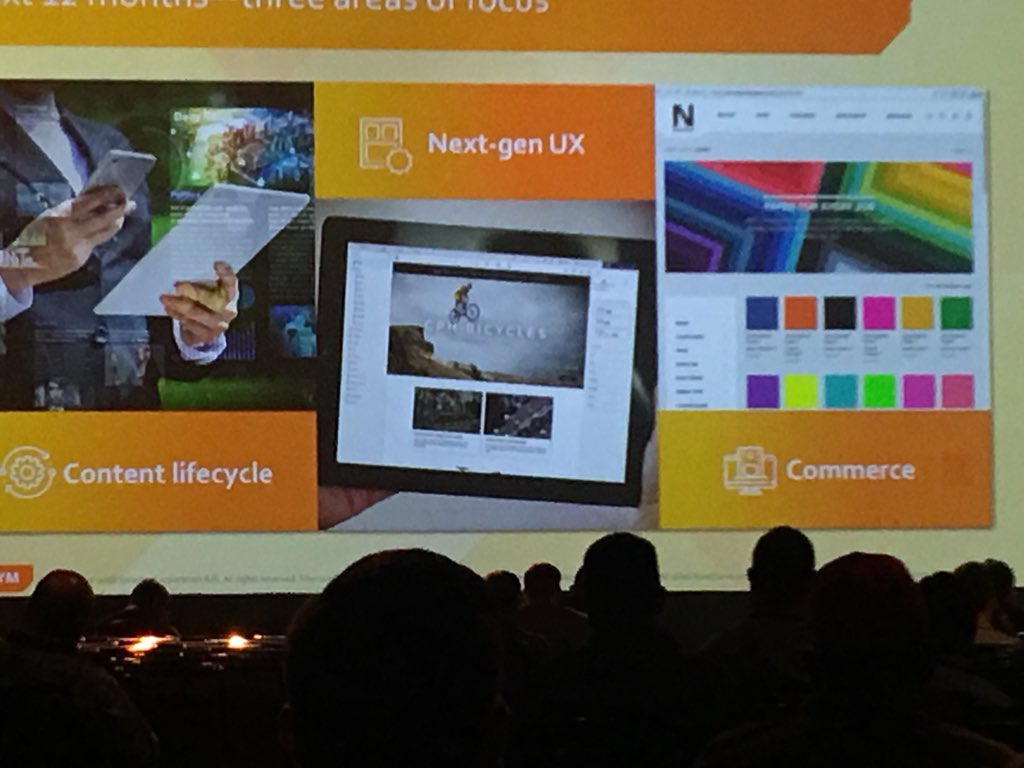 Yesss! Even more focus on Commerce in 2019 for #sitecore. We’re ready to go and welcome all new members to the #sitecore #commerce family! Next year: Accelerate the experience 🚀 #SitecoreSym #sitecoremercury