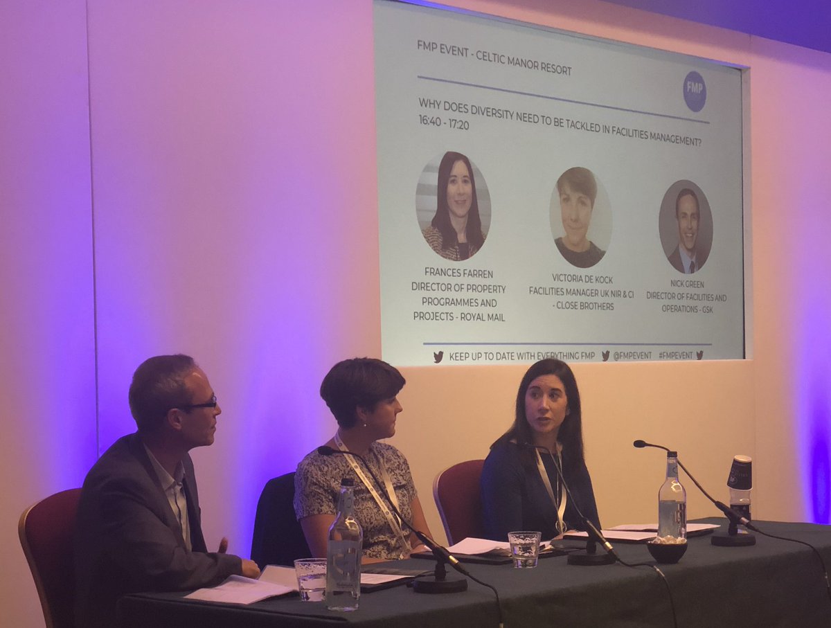 FMPevent's tweet photo. Productive day at our FMP Event today. Last but not least we have a fantastic closing panel discussing 'Why does diversity need to be tackled in Facilities Management?' #FMPEvent #Diversity #FacilitiesManagement #FM https://t.co/NWgYGzFSNS