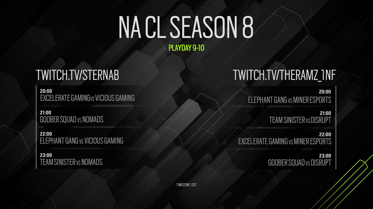 NomadsGG's tweet photo. Tonight at 9PM EST #NmDR6 continue their journey in the @ESLRainbowSix challenger league season! 

Starting the evening off against #GooberSquad &amp; @TeamSiNisterGG 
https://t.co/bS06FnIlm7 &amp; https://t.co/b9BLbLz0Im 

https://t.co/tHVrG6MPci … …

#NomadsWillRise https://t.co/1ghvfydu7g