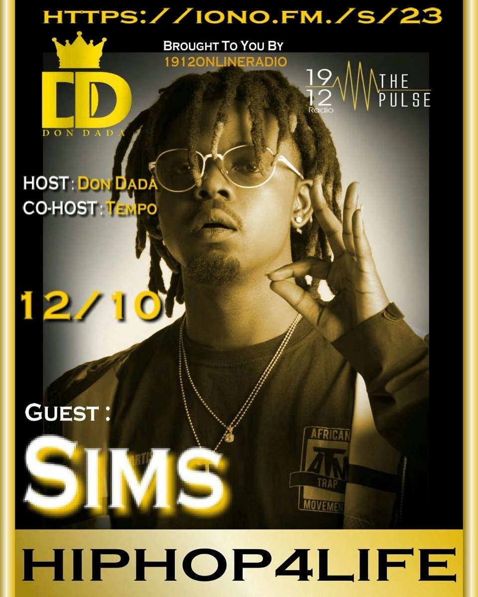 dondadamusic's tweet photo. #HipHop4Life #DadaFriday 12th Oct 2018  from 18h00 to 20h00

only on @1912onlineradio ANOTHER  M A A D LINE UP #ATM Crew 
NOT 2b missed..... GUESTS that will have u on the E D G E of yr seat:
@ranks_atm 
@sims_atm 
@justg_atm 
@datlame_atm
@darkbizzzzzz
@temporippuh @seed_under https://t.co/acvJciWmJN