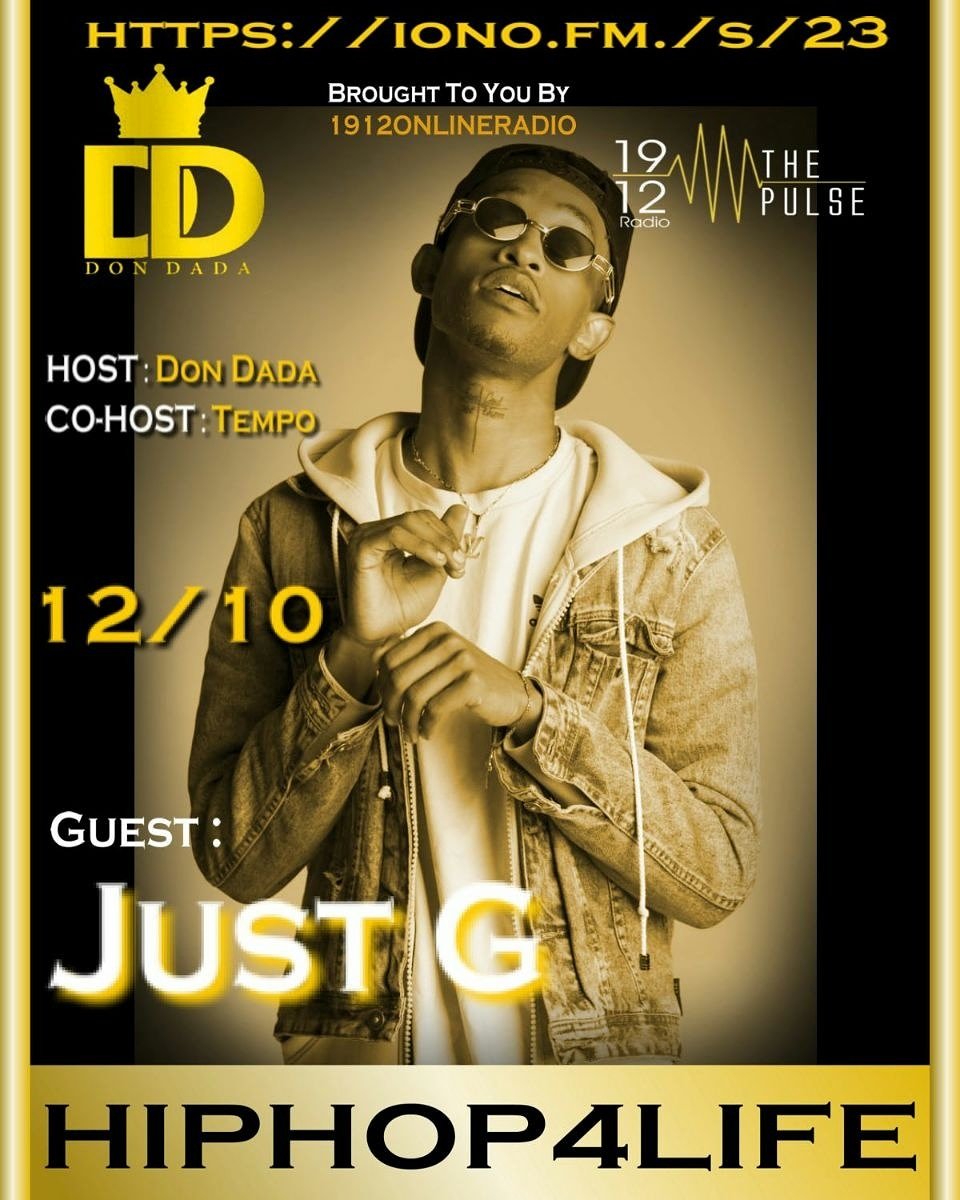 dondadamusic's tweet photo. #HipHop4Life #DadaFriday 12th Oct 2018  from 18h00 to 20h00

only on @1912onlineradio ANOTHER  M A A D LINE UP #ATM Crew 
NOT 2b missed..... GUESTS that will have u on the E D G E of yr seat:
@ranks_atm 
@sims_atm 
@justg_atm 
@datlame_atm
@darkbizzzzzz
@temporippuh @seed_under https://t.co/acvJciWmJN