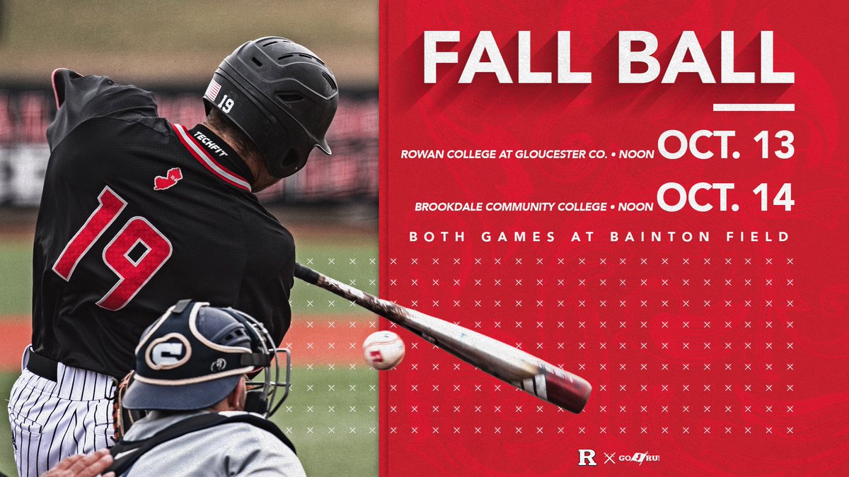 Reminder: #RBaseball is in action this weekend at Bainton Field! Games on Saturday &amp; Sunday begin at noon.