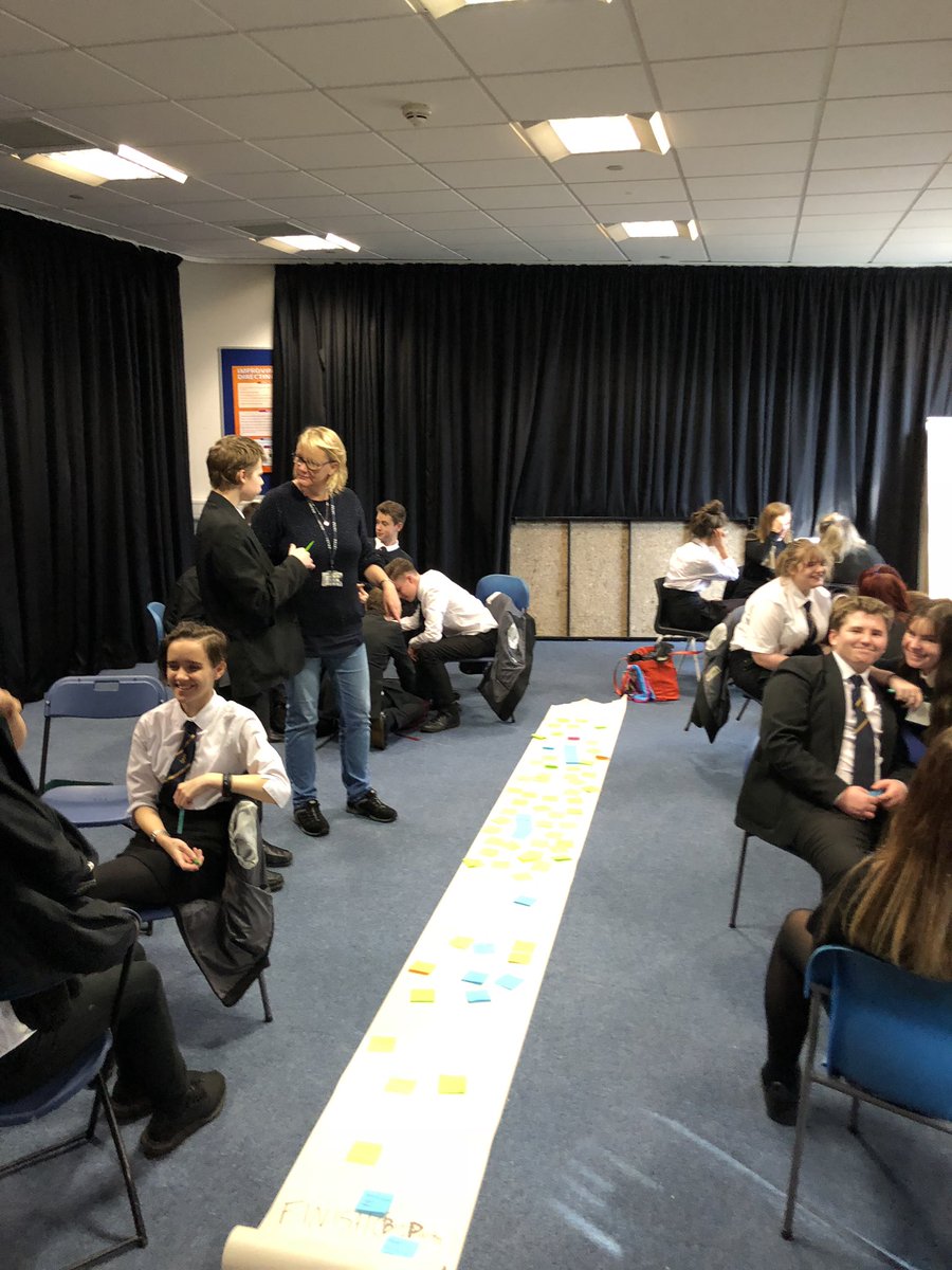 Bearsden_Drama's tweet photo. Privileged to welcome back @rosmaddison for the 3rd year in a row, great production map exercise with #npatech #higherdrama pupils, thank you #production #allabouttheprocess #frompagetostage @rcs_pad @RCStweets @rcs_ptm https://t.co/HCXIv3dQMW