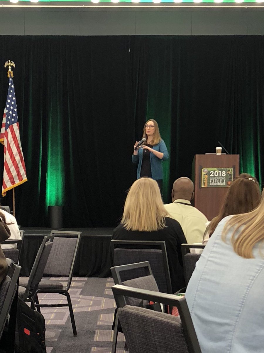 ReidSuzy's tweet photo. A powerful talk on LGBTQ rights and creating inclusive schools from the incredible @SarahEMcBride from @HRC #CATitle1Conf https://t.co/BQNrS6jCfq