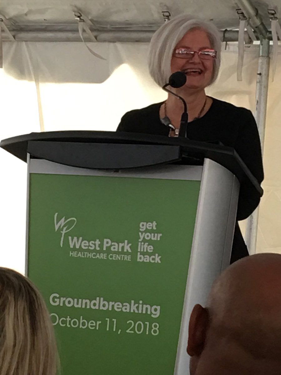 KarimaKanani's tweet photo. “Province’s investment in this project will be paid back in the lives of patients many times over” Anne-Marie Malek CEO Congrats @westparkhcc https://t.co/W31PpLgRWv