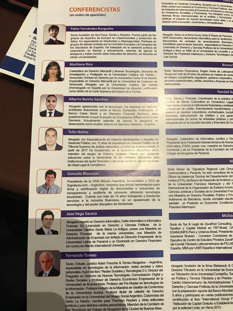 fernandotomeo's tweet photo. Ahora Mariliana Rica de Venezuela habla de smart contracts y su modificación #Colade2018. https://t.co/CDxPHImmAt