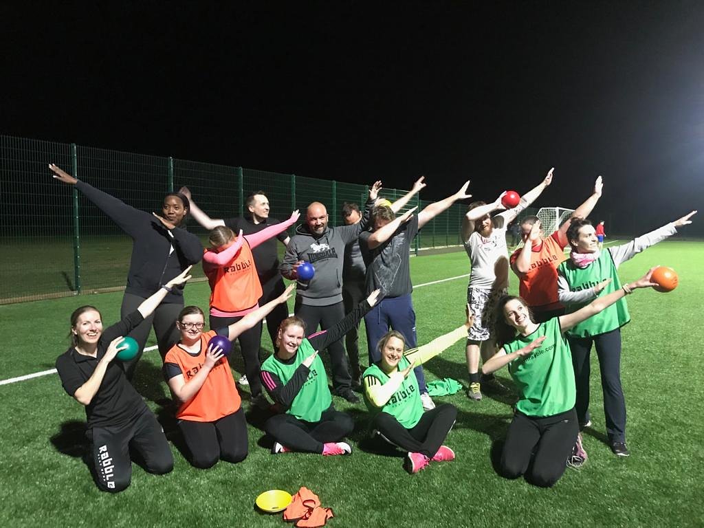 BicesterRabble's tweet photo. We've got another brand new Rabble game this Monday: British Bulldog. Run for safety and watch your back! The other team will be doing everything they can to stop you.

All abilities welcome. Book online:
https://t.co/a2tWyocJG6.
#bicester #oxfordshire
#healthybicester
#kingsmere https://t.co/1Z0L0AUIF9