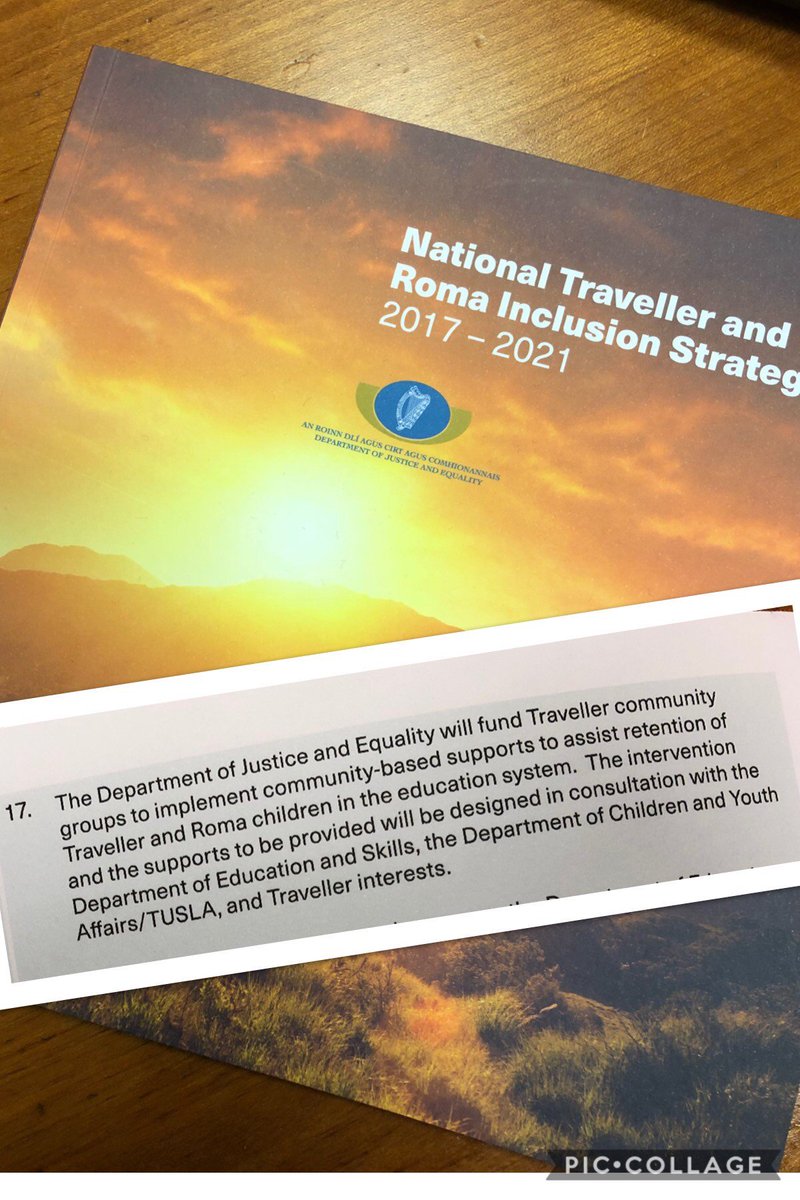 DeptJusticeIRL's tweet photo. MoS @davidstantontd welcomes increase to €3.9m in #Budget19 for Traveller &amp; Roma initiatives. Continued implementation of the National Traveller &amp; Roma Inclusion Strategy #NTRIS with particular focus on Action 17 – assisting retention of Traveller &amp; Roma children in education https://t.co/c7tF8UFCOP