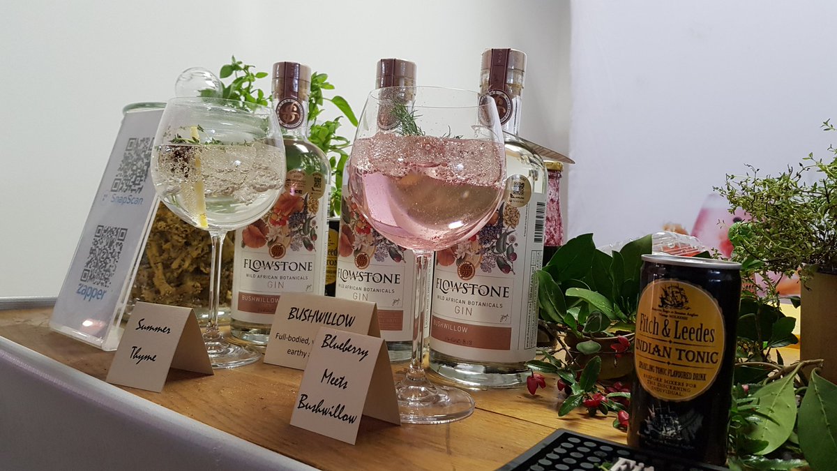 flowstonegin's tweet photo. @sanlam_hmc all setup and ready for this amazing event. Flowstone mixing new Perfect Serves, each captivating the core African botanicals. #hmc #sanlam #handmade #weekend @hydeparkcorner #hydepark #sandton #flowsyone #gin #perfectserves #craft #fitchandleedes #DontMissOut https://t.co/QQ2Dv079in
