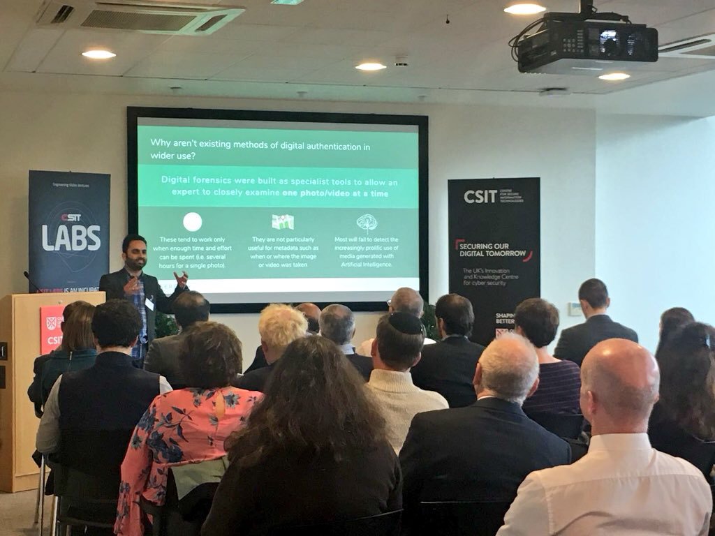CSITLabs's tweet image. That&apos;s a wrap on @CSITLabs Cohort 3!

Thanks to everyone to attended our demo day today, celebrating the culmination of a 9 month journey of commercial and technological discovery. Good luck to all of the innovative companies involved in continuing their journey to success #Cyber
