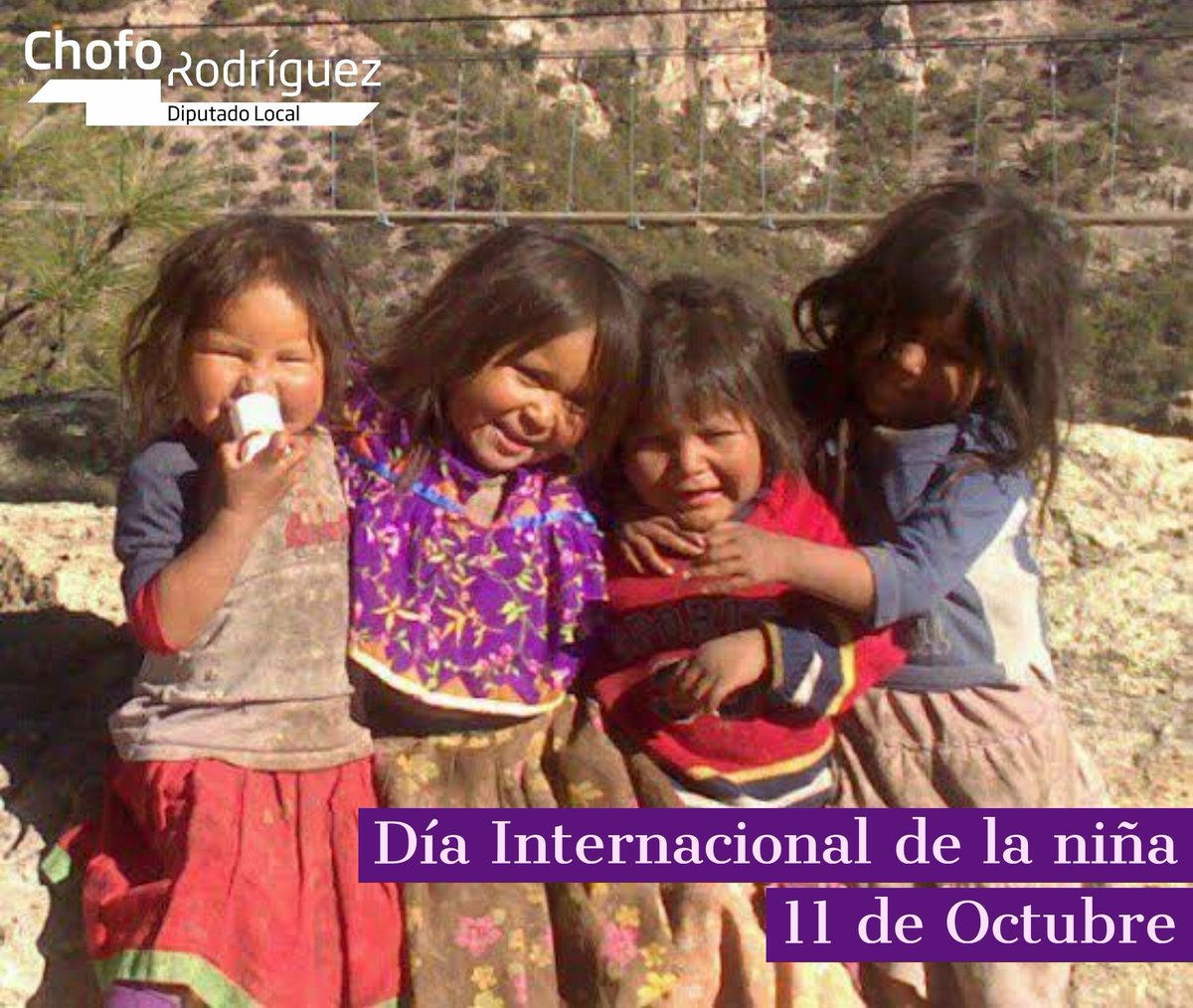 Celebramos el #DíaInternacionaldelaNiña refrendando el compromiso de apoyar a todas las niñas hidalguenses a tener mejores oportunidades y condiciones de vida.