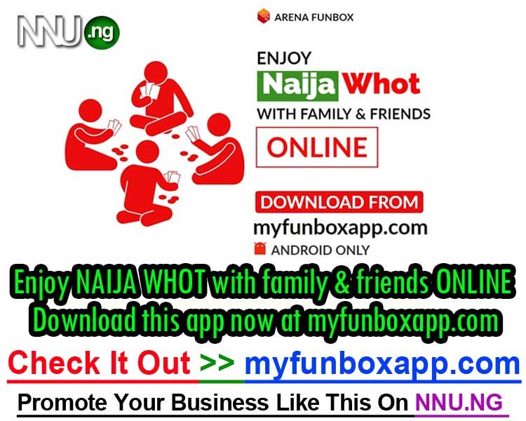 DEMMLINK's tweet photo. #NNU_Income - Enjoy NAIJA WHOT with family &amp; friends ONLINE Download this app now at https://t.co/8DxEDBoRDF https://t.co/7aTaiEX58Q