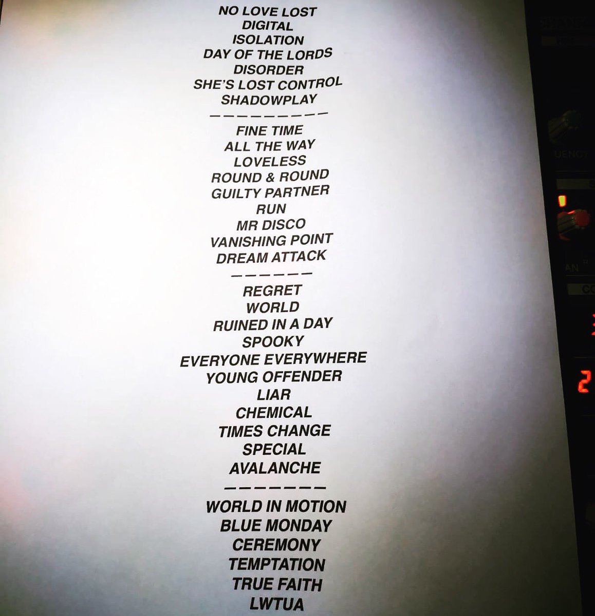 peterhook's tweet photo. Thank you, São Paulo..!!
Great show last night at Audio...
It’s been another wonderful tour of Mexico, Argentina & Brazil - thanks to everyone who came out to see us!
Hopefully we can come back again soon..!! https://t.co/fjvtIXHD4h