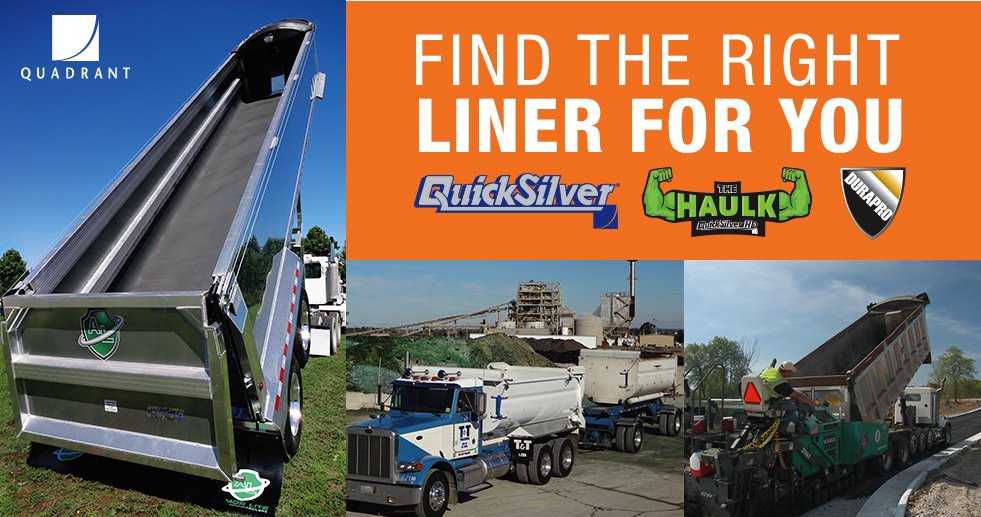MCAMconnect's tweet photo. QUICK RELEASE. RUGGED. LIGHTWEIGHT. QuickSilver® medium and heavy-duty liners gets the job done.
https://t.co/LwWOf6EhKO
#truck #truckliner #durapro #trucklife #truckdriver #quadrantepp #trucking #construction #dumptruck #heavymachinery #excavator #heavyhauling https://t.co/HEG76unV3c