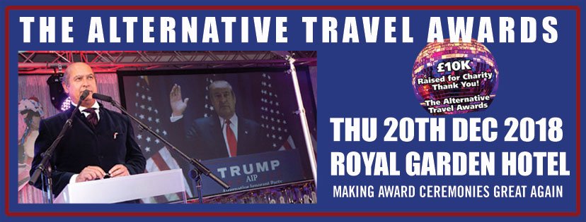 20th December 2018 - Kensington Royal Gardens Hotel - the Travel industry's tongue in cheek look back at the year.
For more info or to book tickets or donate a prize contact viv@discerningcollection.com #ABTAseville