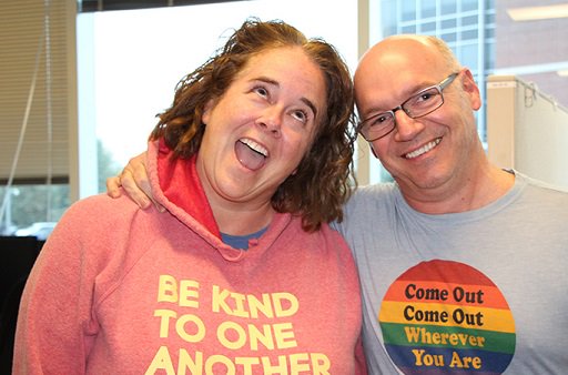 Happy #ComingOutDay from ITB! We are a #PositiveSpace that
celebrates and empowers all of our employees!  #ITBProud #CRAinclusionARC  #FreeToBeMe #LGBTQ2 
@bzevans @SusanSnow017