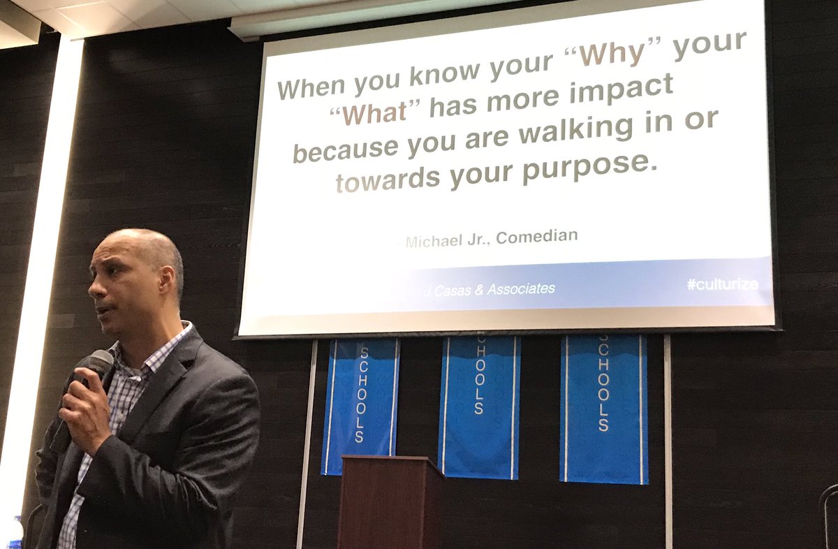 jason buck (@jasonhbuck) on Twitter photo "Knowing your "Why" gives your "What" more power because you are operating in your purpose." <a href="/Michaeljrcomedy/">Michael Jr.</a> - "Operating in your purpose is living your excellence" <a href="/casas_jimmy/">Jimmy Casas</a> #oneCCPS #culturize "Knowing your "Why" gives your "What" more power because you are operating in your purpose." <a href="/Michaeljrcomedy/">Michael Jr.</a> - "Operating in your purpose is living your excellence" <a href="/casas_jimmy/">Jimmy Casas</a> #oneCCPS #culturize