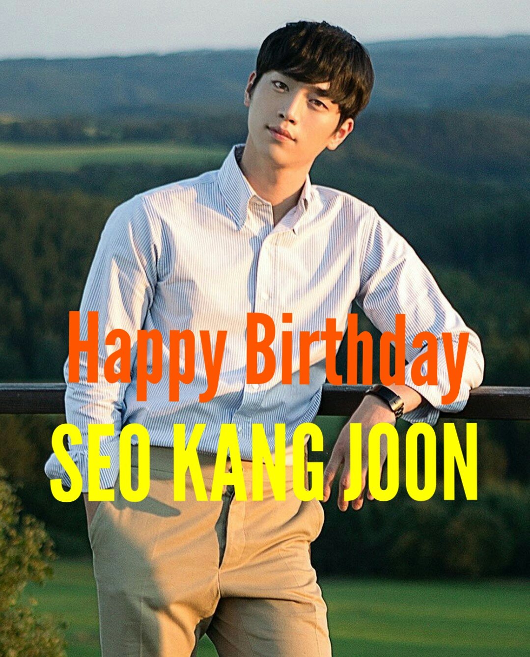 Happy Birthday SEO KANG JOON!      