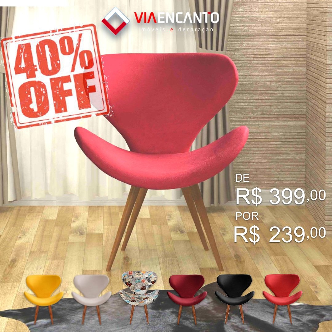 EncantoVia's tweet image. Promoção Poltrona Decorativa Swan  #Swan #luxo #couro #decoração #decor #arquitetura #home #o #feitoamão #artesanal #promoção #poltronadecorativa