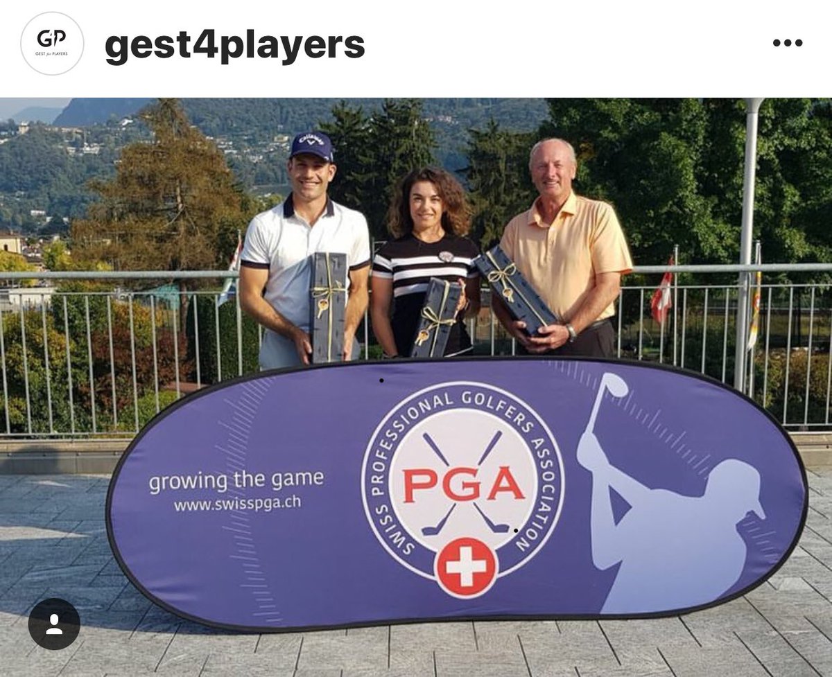 gest4players's tweet photo. Bravo et Fรฉlicitations ๐๐ป ร Raphaรซl De Sousa @RaphdeSousa pour sa magnifique VICTOIRE ๐ฏร Lugano sur un tournoi du SWISS PGA . Le travail paie !Never Give Up ! ๐ช๐ Merci ร @CallawayMarco @ASGI_golf @jlindebergsport @SaxerAndi @gest4players #dreambig #NeverGiveUp #gest4players https://t.co/XpRr7lebIc
