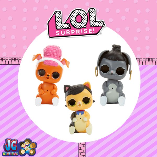LojasJCKids's tweet photo. Qual desses 3 Lol Pet Interativo é a sua cara? *-*
#lol #bonecalol #lolsurprise #candide https://t.co/DYOJ9LISLQ