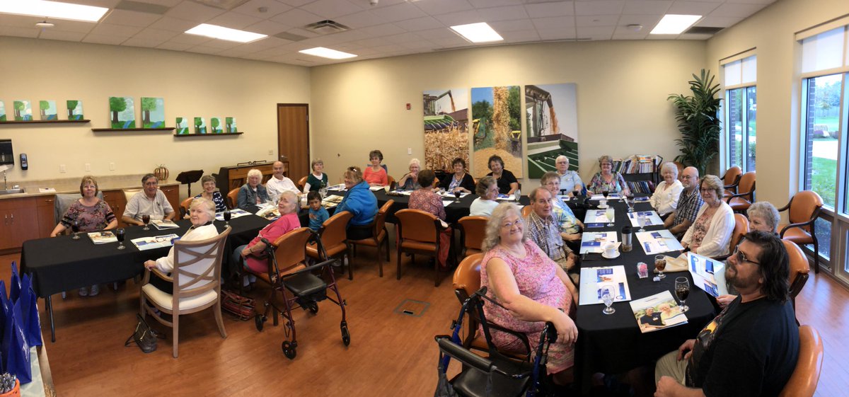 WellbrookeK's tweet photo. Best turn out yet for our #COCD course for Stroke education! #HOPE @TrilogyLiving https://t.co/wSipAf6yui