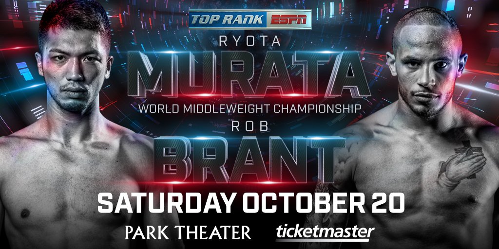 MGMGrand's tweet photo. We're about that boxing life. Grab a ringside seat to the Murata vs Brant fight @ParkTheaterLV. Buy your tickets here: https://t.co/uGxlj6S1Jh #MurataBrant https://t.co/DqZWbvkWgU
