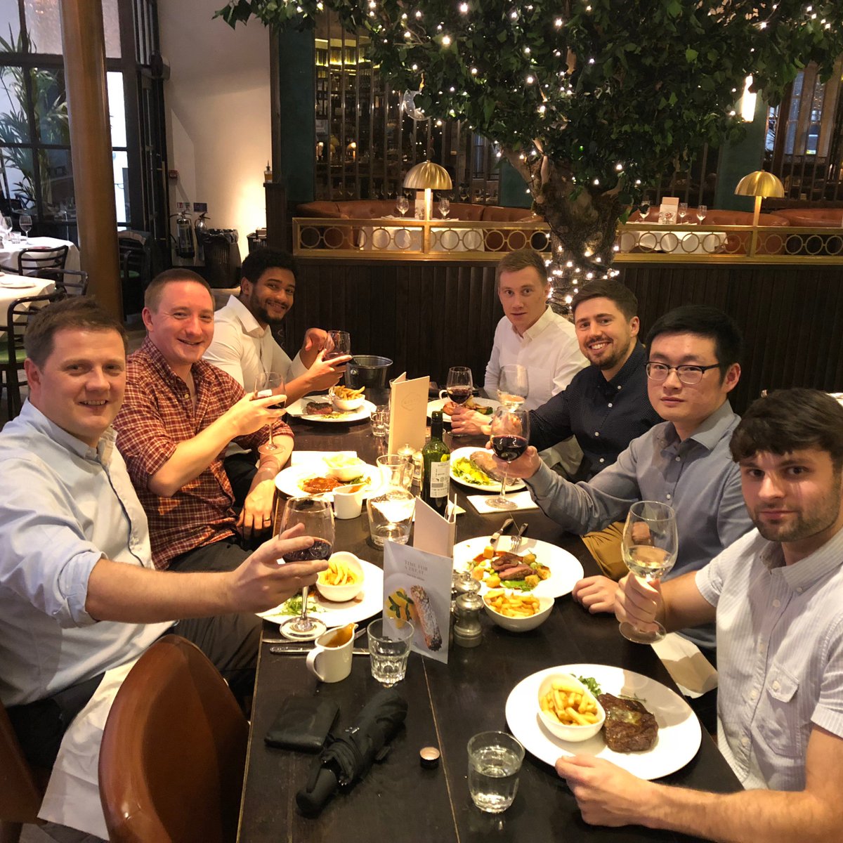 Congratulations to our IT Development team, celebrating their well-deserved reward for Team of the Quarter!  🍽️🎉 #teamofthequarter