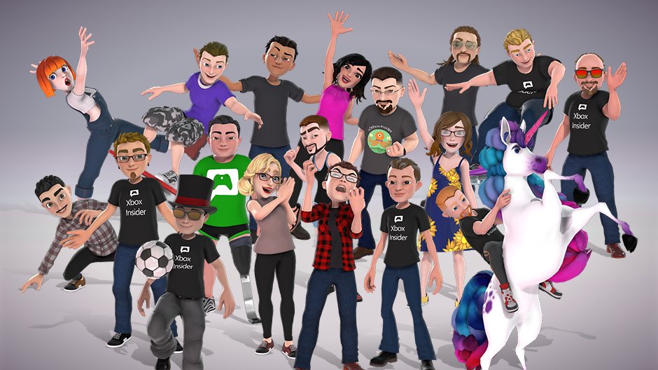 KarizmaRaye's tweet photo. What's more awesome than the @xboxinsider team? The avatars of Xbox Insider team ;) If you want to know what we do at #Xbox as the team supporting the #XboxInsiderProgram, here you go! #XboxOne #Xboxlive #microsoftlife https://t.co/uRbenogUsB https://t.co/ul4eSYPpPy