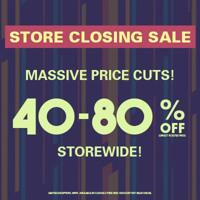 MASSIVE PRICE CUTS! Home improvement, remodel and repair supplies now 40-80% OFF!
Cross that project off your list, before it’s too late.
Only in store, discount off lowest ticketed price, restrictions may apply, see stores for full details. osh.com/store-finder