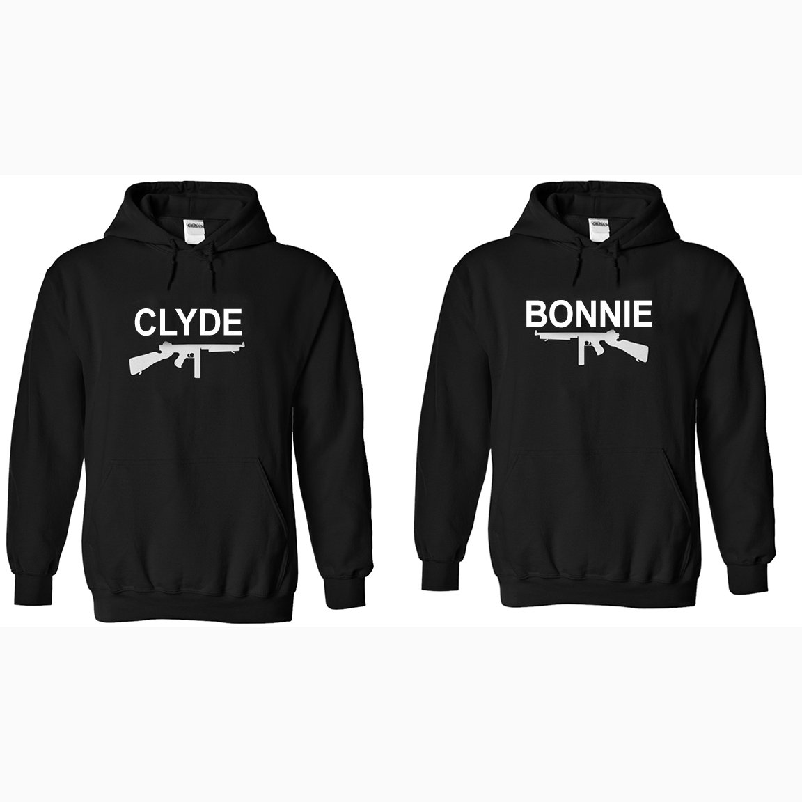 bonnie and clyde hoodie set