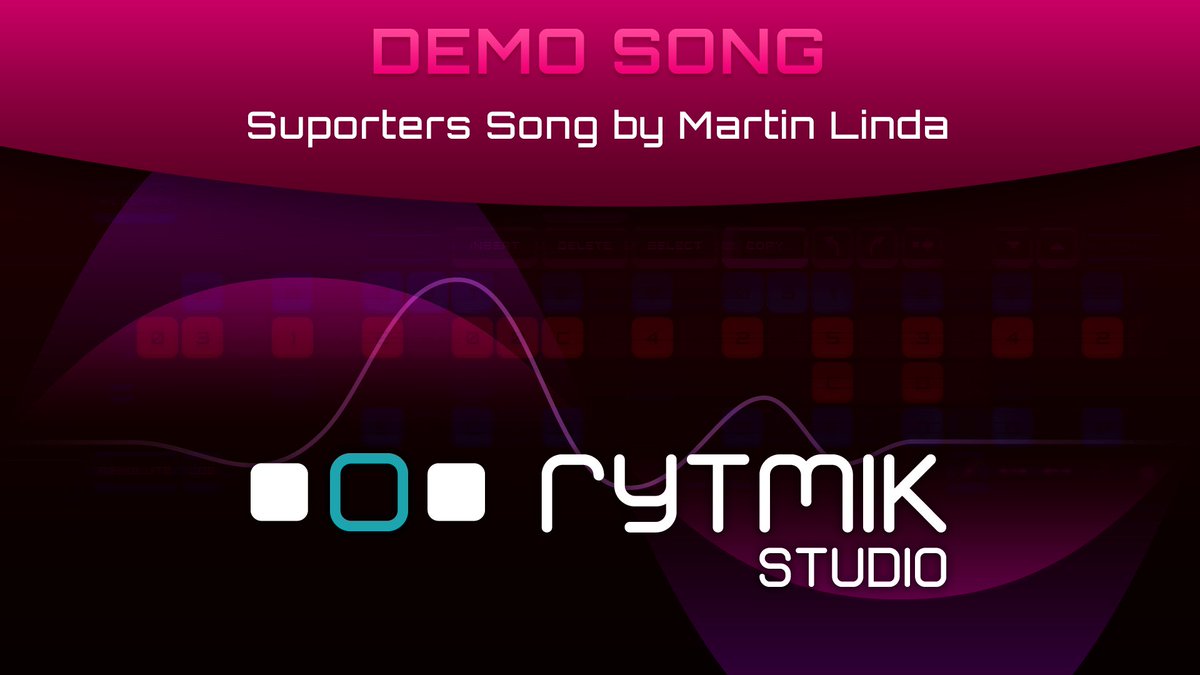 RytmikStudio's tweet photo. Supporters Song by Martin Linda (Rytmik Studio Demo Song)
https://t.co/NKGS1e59XD https://t.co/tKEC7FA0bx