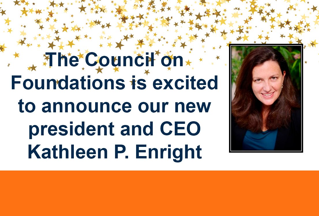 Council on Foundations tweet media