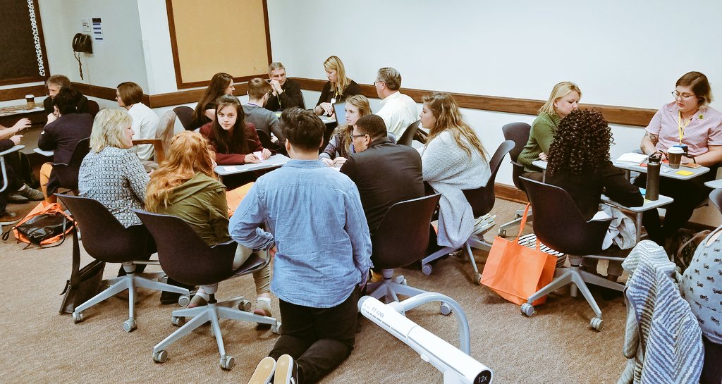 ramsey_ford's tweet photo. Full room for workshop on community based innovation #dayofinnovation @CentricIndiana @DesignImpactOrg https://t.co/Jogne42Wn7