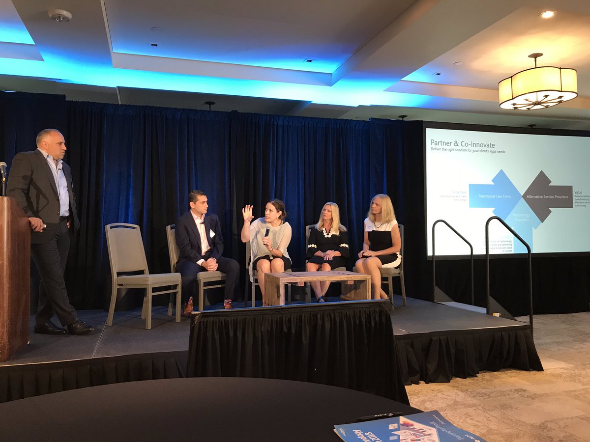 DanLinna's tweet image. Great discussion about co-innovation &amp;amp; creating more value for clients.

Start w listening
Listen to the client
Bring allied professionals into discussion
Don’t lead w tech
Ditch “were the best lawyers” talk
Provide solutions
@LegalWeek #StrategicTech
#LeanLaw
#LegalTech