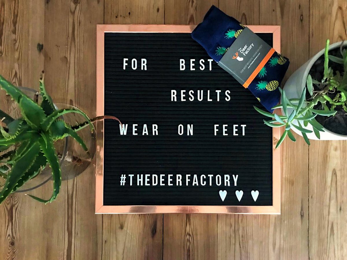 Awesome socks delivered monthly! 🦌
#TheDeerFactory