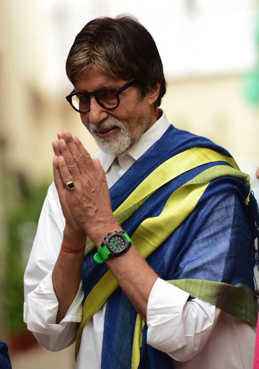 ParvinderAwana's tweet photo. Happy Birthday Amit ji. Wish you a wonderful year, filled with lots of blessings, good health and happiness. Keep entertaining us with your work. @SrBachchan https://t.co/MmegCWcqMD