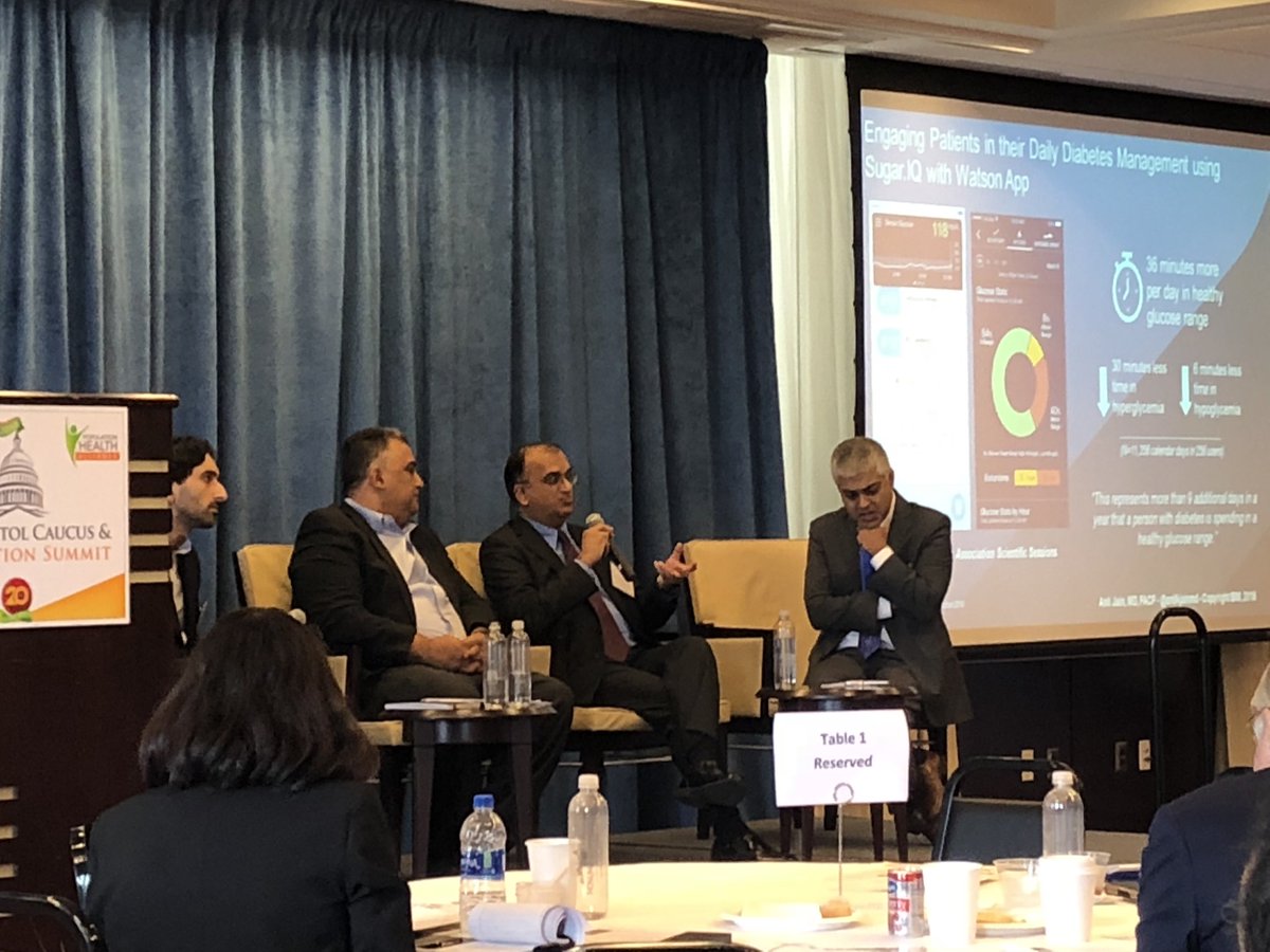 Here at #populationhealthalliance Caucus &amp; Innovation Summit in Washington, D.C. listening to <a href="/anilkjainmd/">Anil Jain</a> VP &amp; Chief Health Information Officer for @IBMWatsonHealth. "We know how to share health data. We don't know how to share health insights." #liberatethecare #healthcareIT