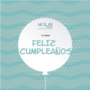 HolaHomeRE's tweet photo. ¡Tranquilo que no nos olvidamos de ti!😉😉
En #HolaHome estamos de celebración porque cumple años nuestro querido
#JoseManuelMarínCebrián
¡Muchísimas felicidades !🎉🎁
#somosHOLA #Córdoba #Inmobiliaira https://t.co/AWKpAYPScv