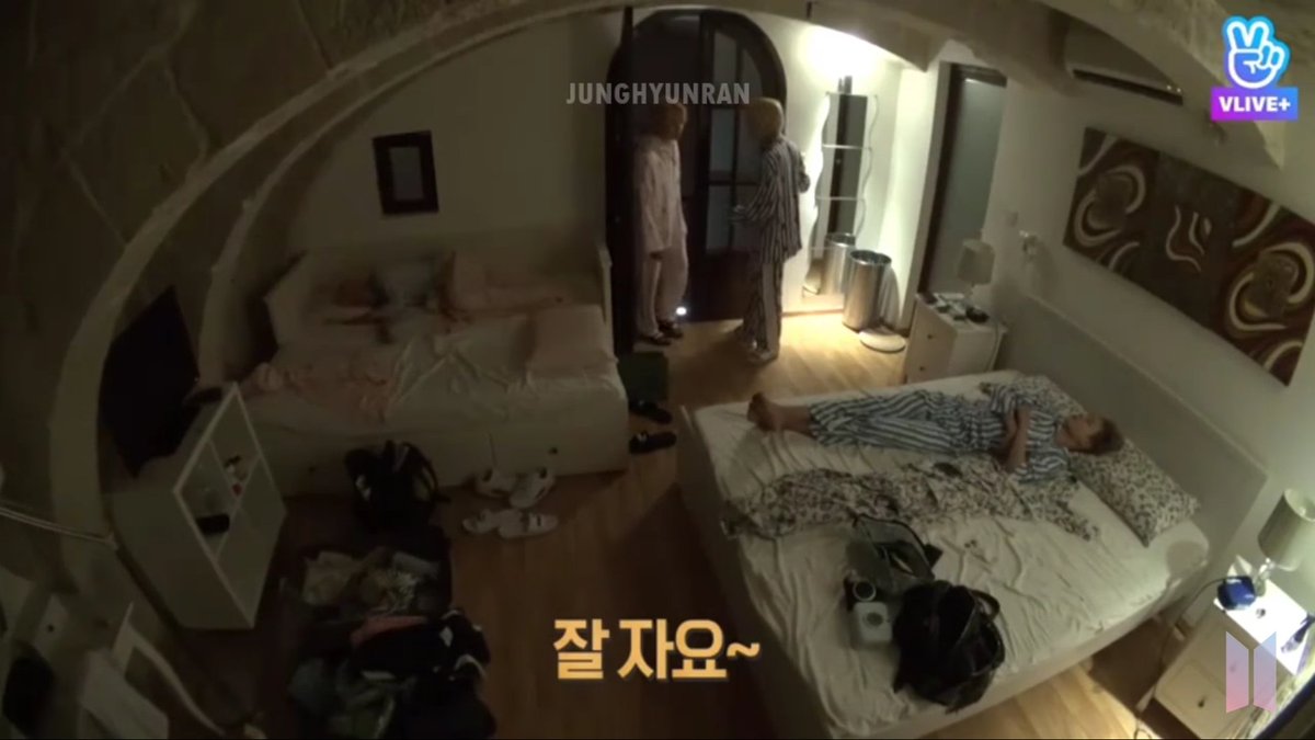 Jimin really misses Suga...he went from using his pillow to falling asleep on Suga's  #yoonmin